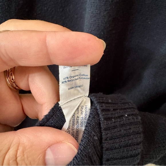 🚢 Marine Layer Thompson Stripe Sweater in Sky Captain - Picture 5 of 5